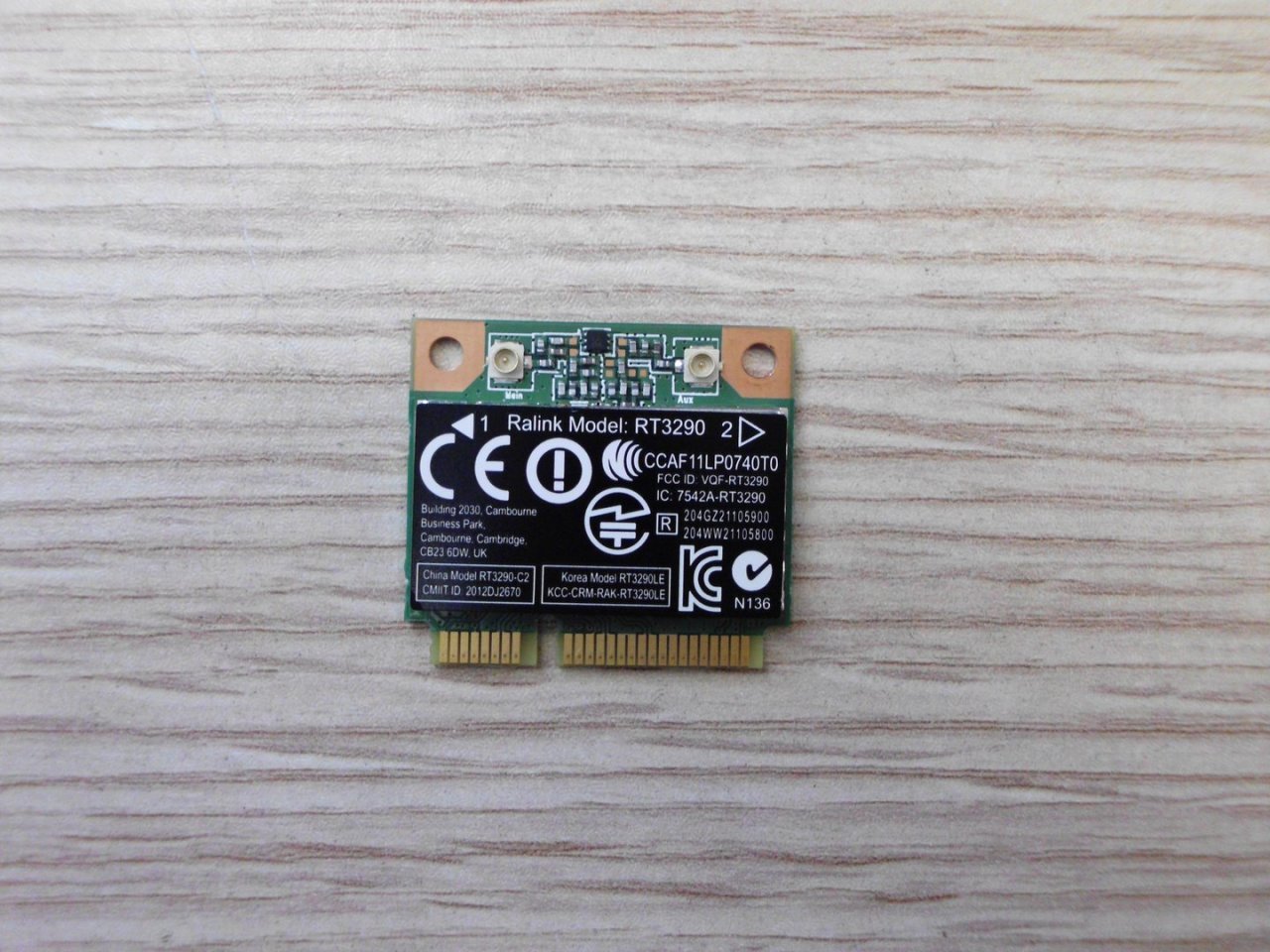 @ORIGINAL HP Pavilion Sleekbook 15-B010ET Wireless Kart 690020-001 689215-001 RT3290
