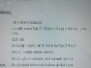 @ORIGINAL CASPER F600 ANAKART F15K-DSC I7-7500U 2 GB 940MX