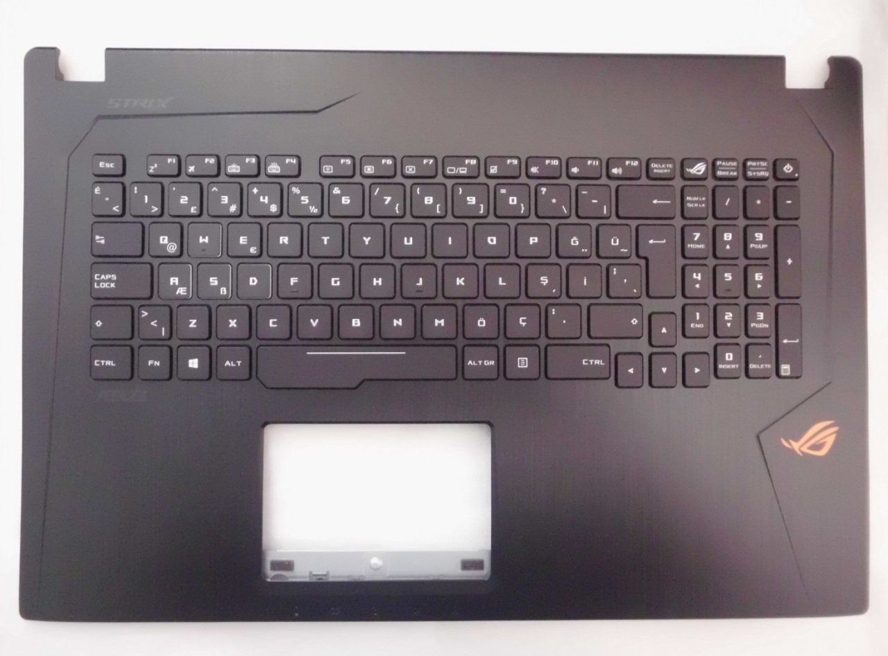 @ORIGINAL Sıfır Asus ROG GL753 ÜST KASA GL753VE PX753VD FX753VD PX753VE Üst Kasa Klavye