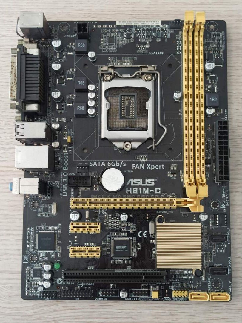 ASUS H81M-C Intel H81 Soket 1150 DDR3 1600MHz Anakart