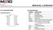 25L12805 MX25L12805DMI-20G 25L12805DMI-20G 16pin SOP 300mil BIOS