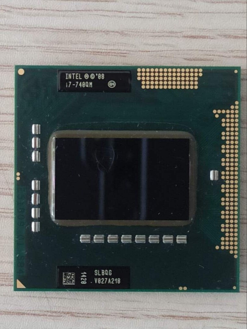 İntel i7 740QM SLBQG 6M 1.73 / 2.93 GHZ İşlemci