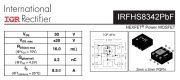 IRFHS8342TRPBF IRFHS8342 IRS8342 IRH8342 MOSFET QFN-6