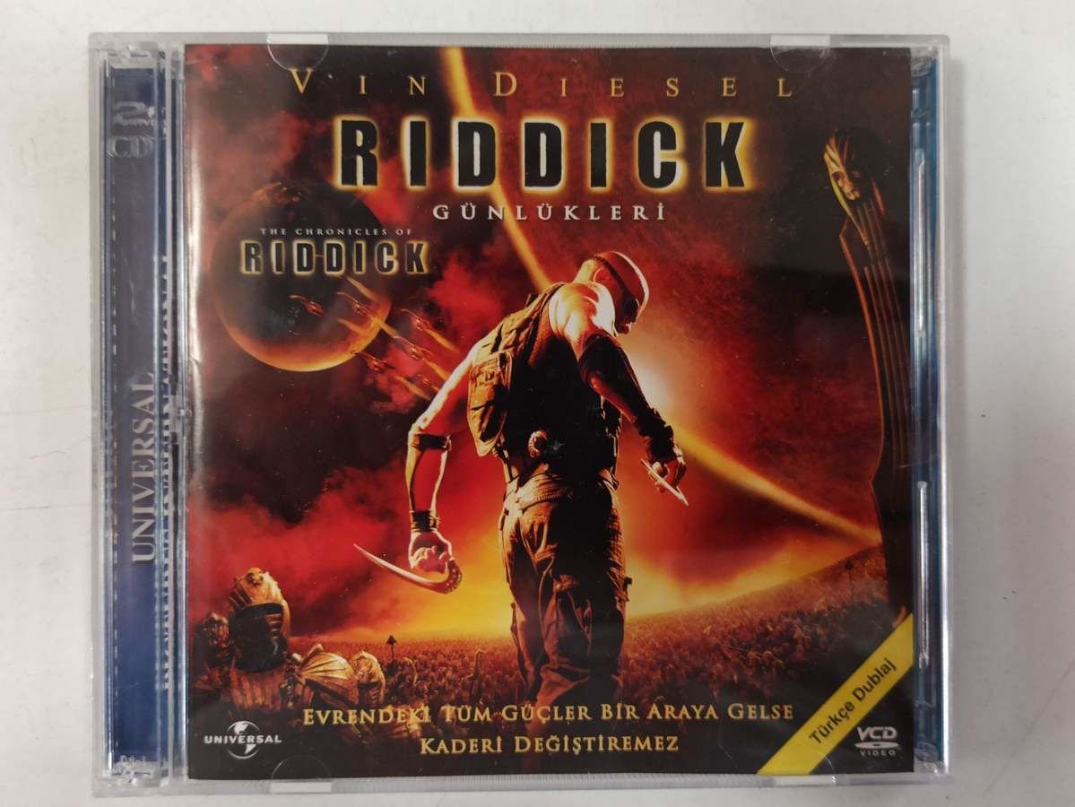 RIDDICK GÜNLÜKLERİ - RIDDICK - VCD FİLM