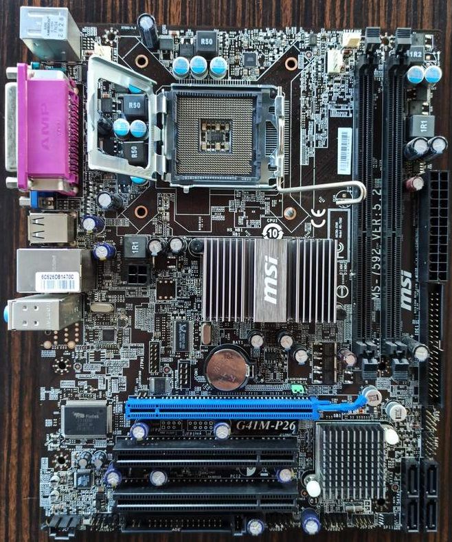 Msi G41M-P26 MS-7592 Ddr3 775 Pin Anakart