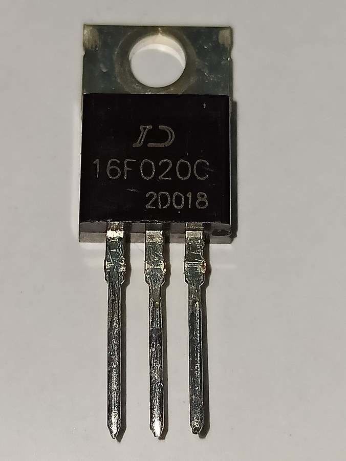16F020C 200V 2x8A 16A Diyot TO-220