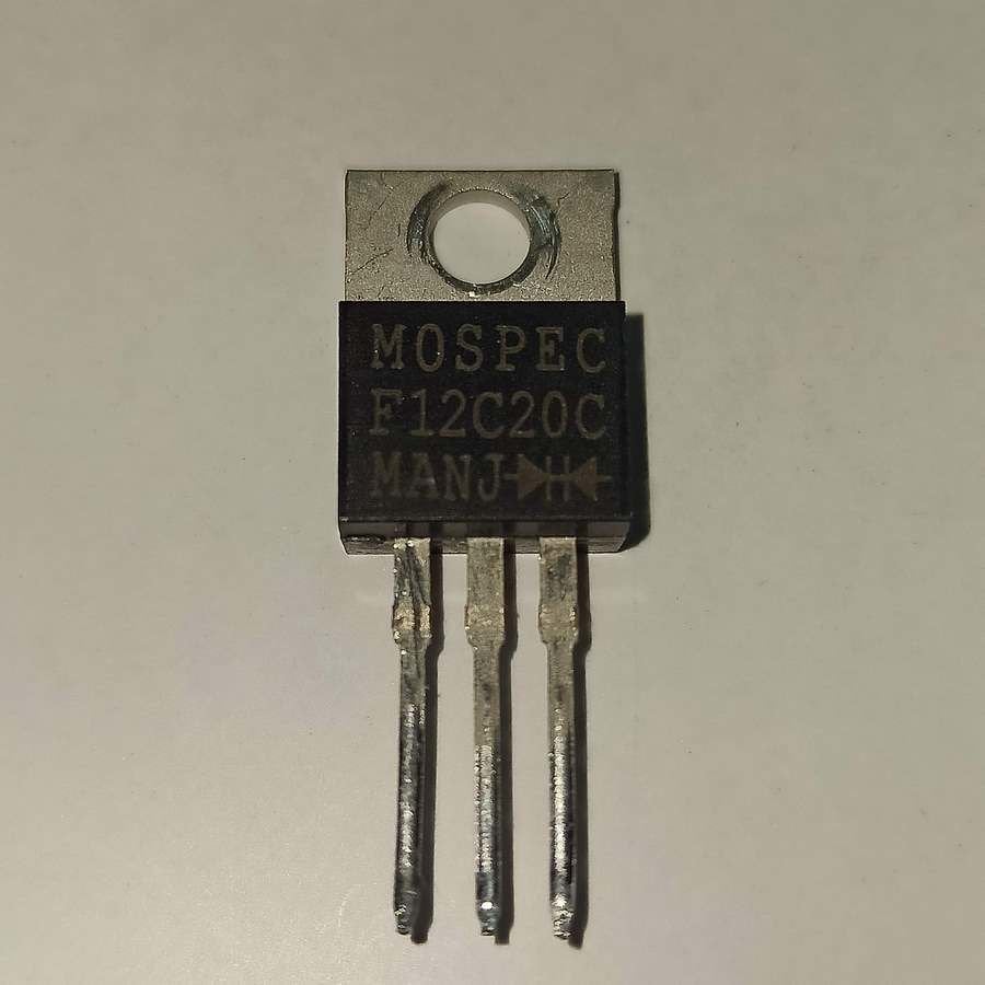 MOSPEC F12C20C 200V 2x6A 12A TO-220AB Hızlı Diyot