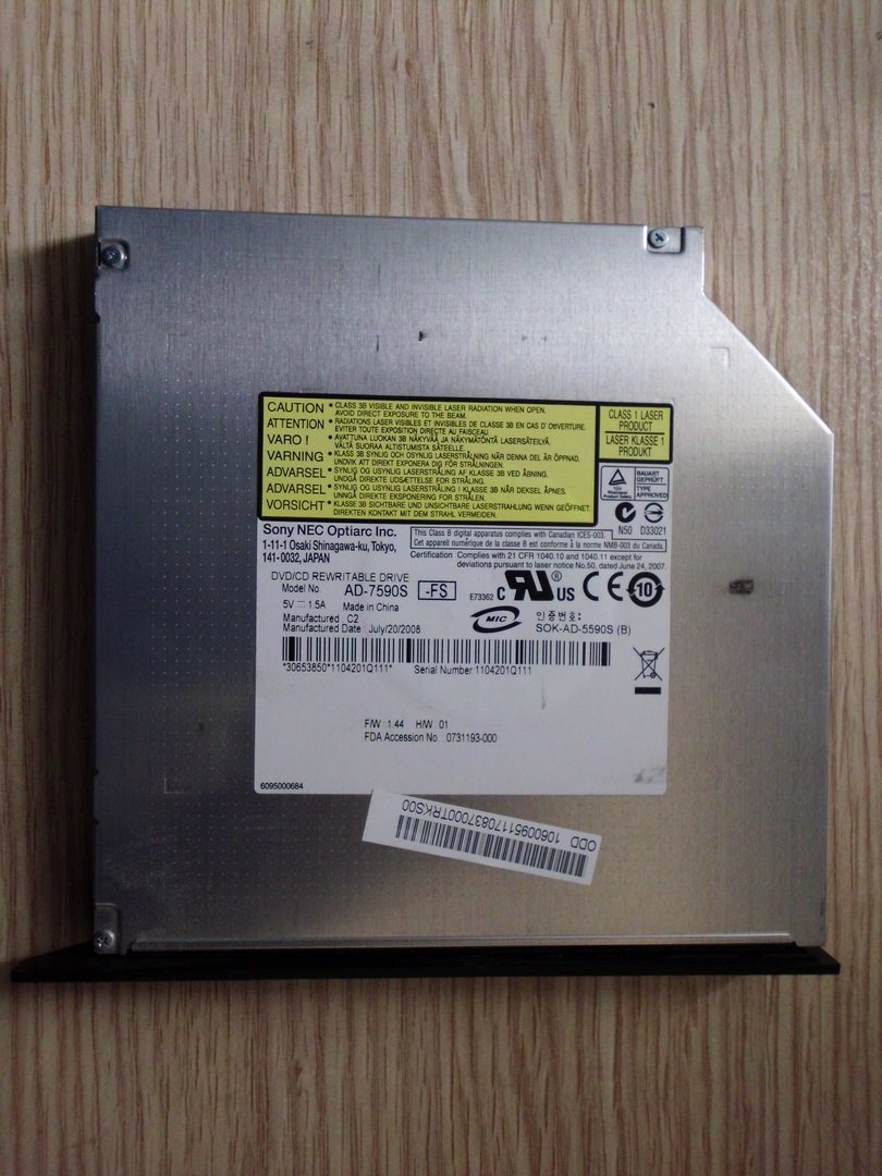 @ORIGINAL FUJITSU 3553 MS 2242 MS2242 DVD WRITER OPTİK