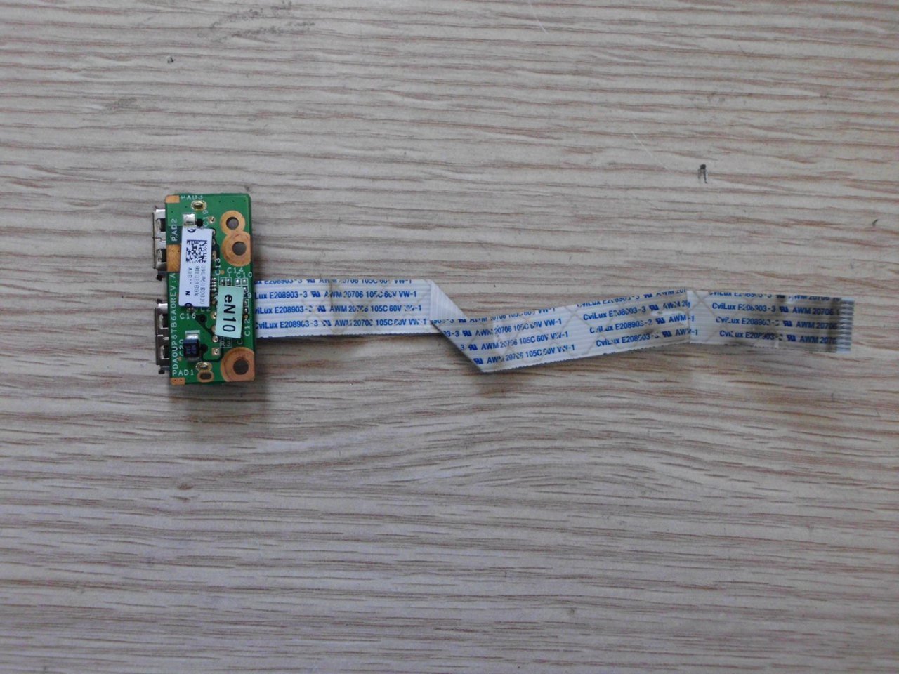 @ORIGINAL dv6-2134et USB BOARD DA0UP6TB6A0