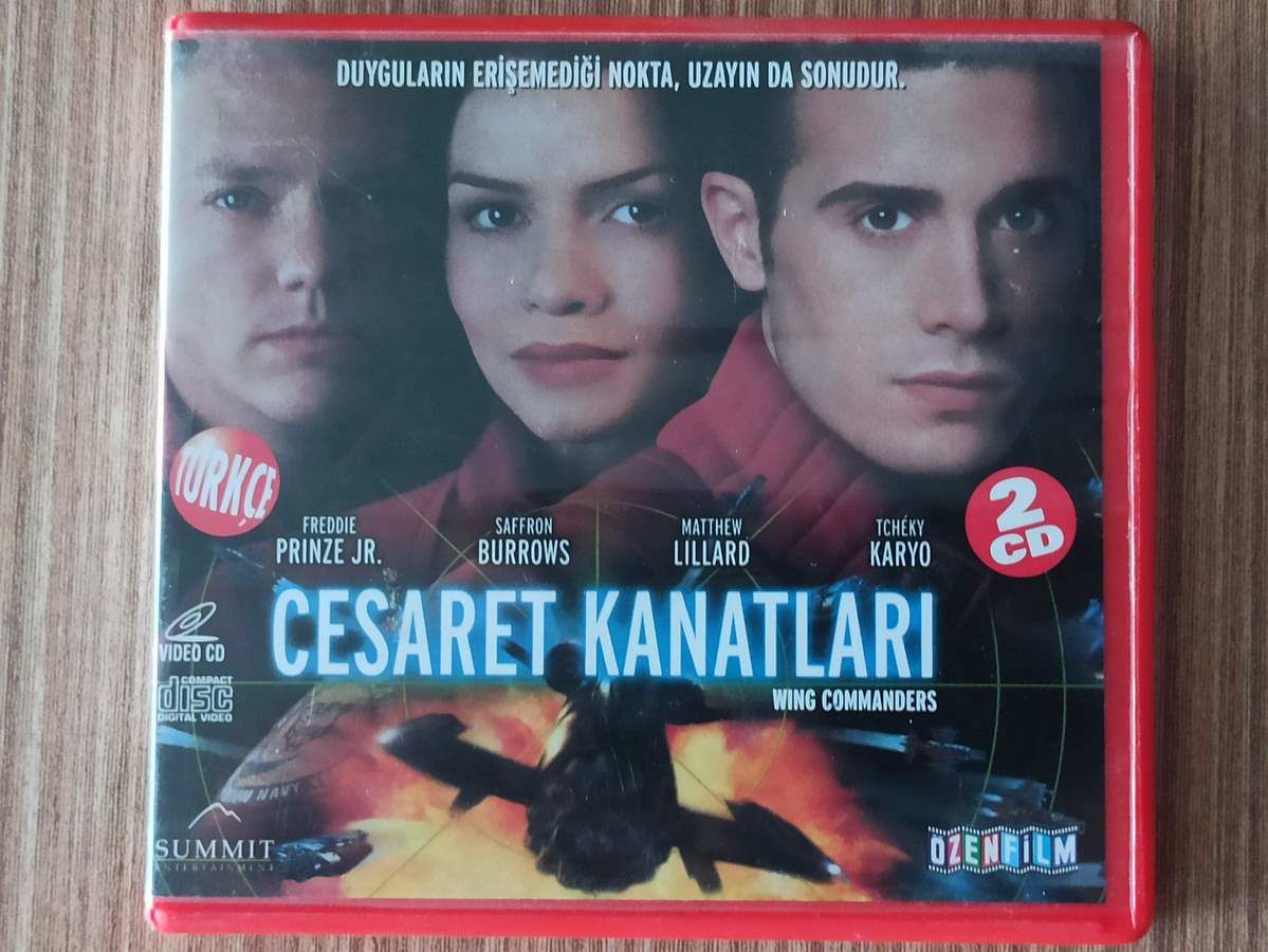 @ORIGINAL Cesaret Kanatları  wing commanders VCD Film