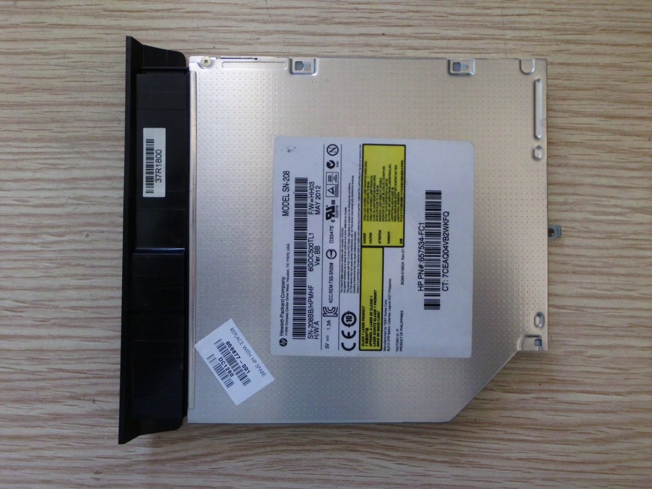 @ORIGINAL G7-1350DX DVD WRITER OPTİK 659877-001 SN-208