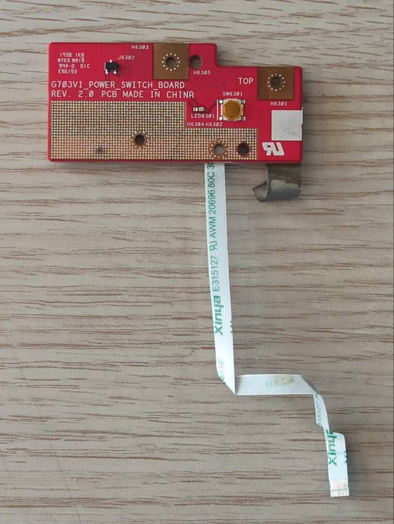 Asus G703V Tetik G703VI_POWER_SWITCH_BOARD