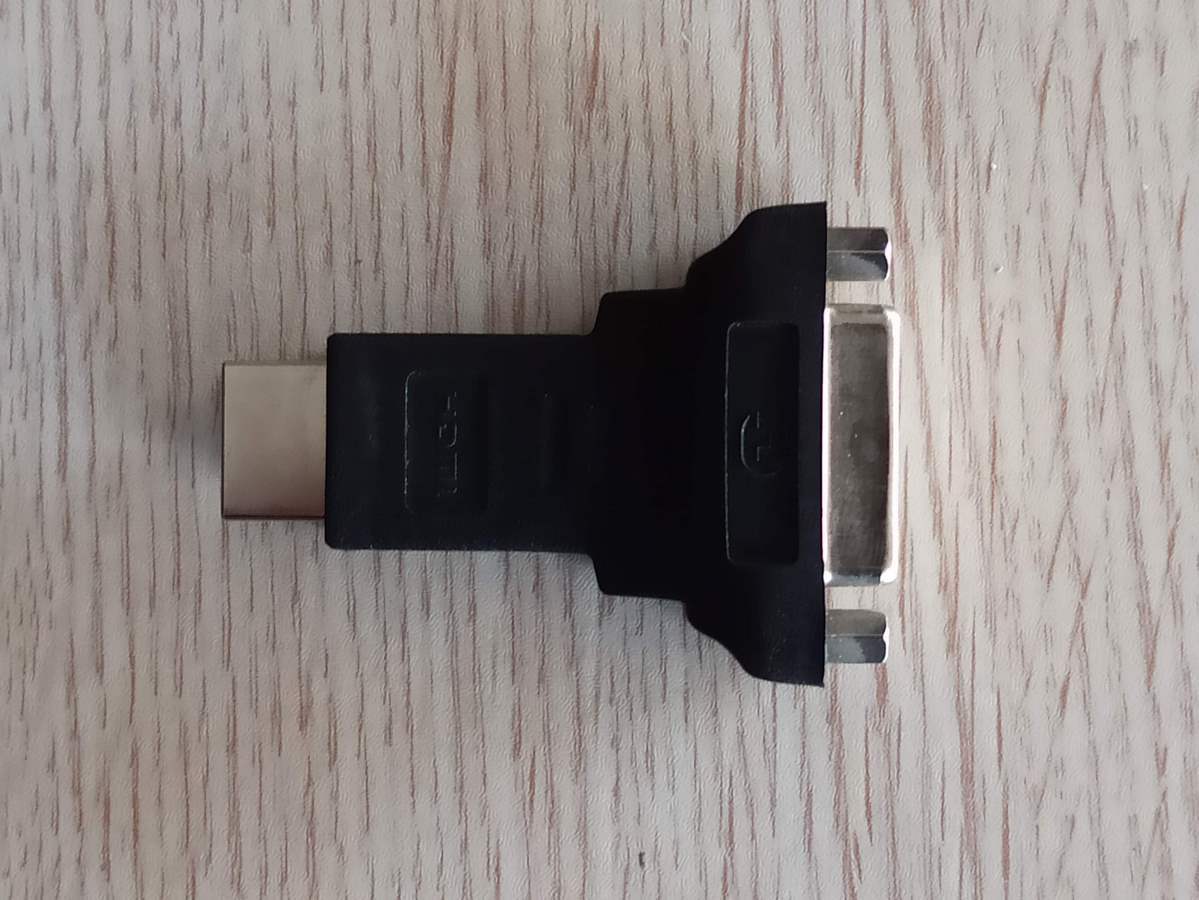 HDMI To DVI 24 + 5 Çevirici Dönüştürücü Adaptör