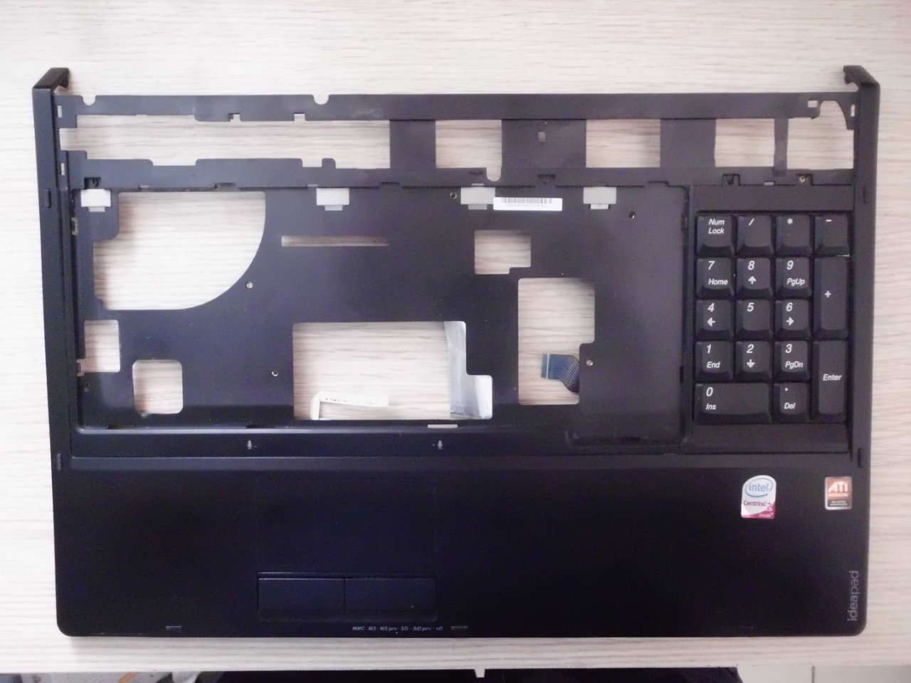 @ORIGINAL Lenovo Y730 Üst kasa + Nümerik