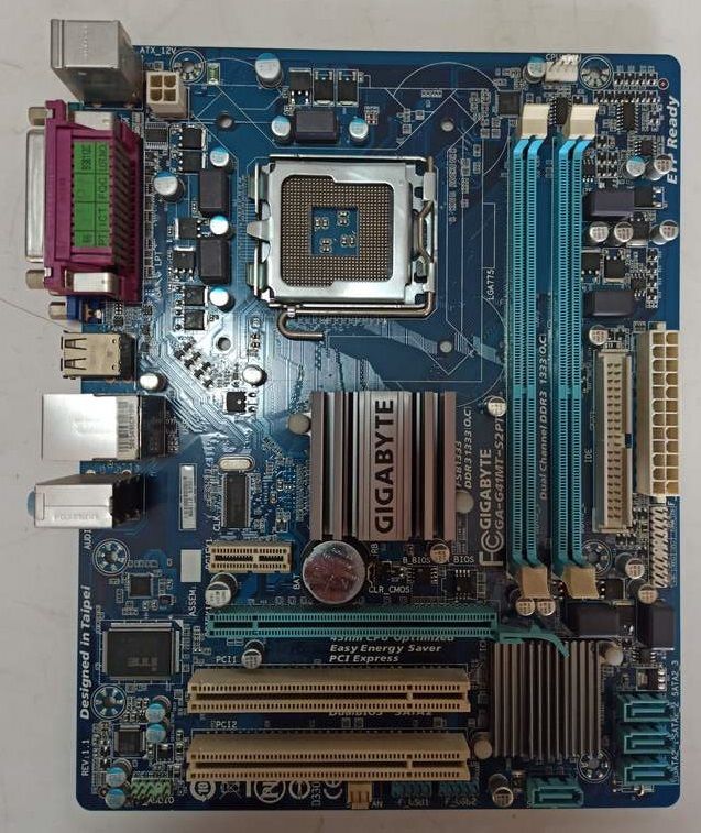 GIGABYTE G41MT-S2PT VER 1.1 G41 DDR3 775 ANAKART