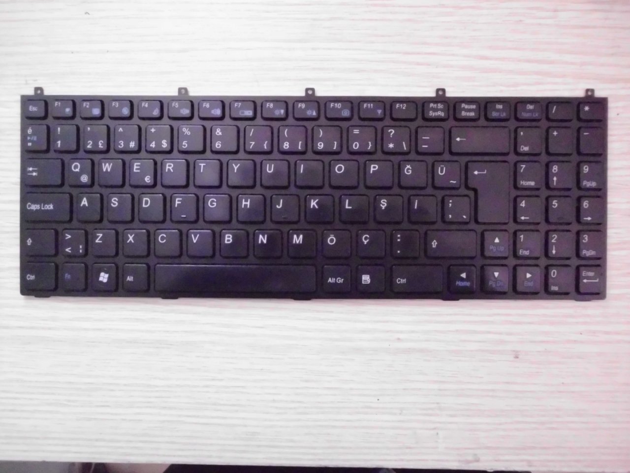 @ORIGINAL EXPER E5128 KLAVYE MP-08J46TQ-43002 6-80-M9800-250-1E