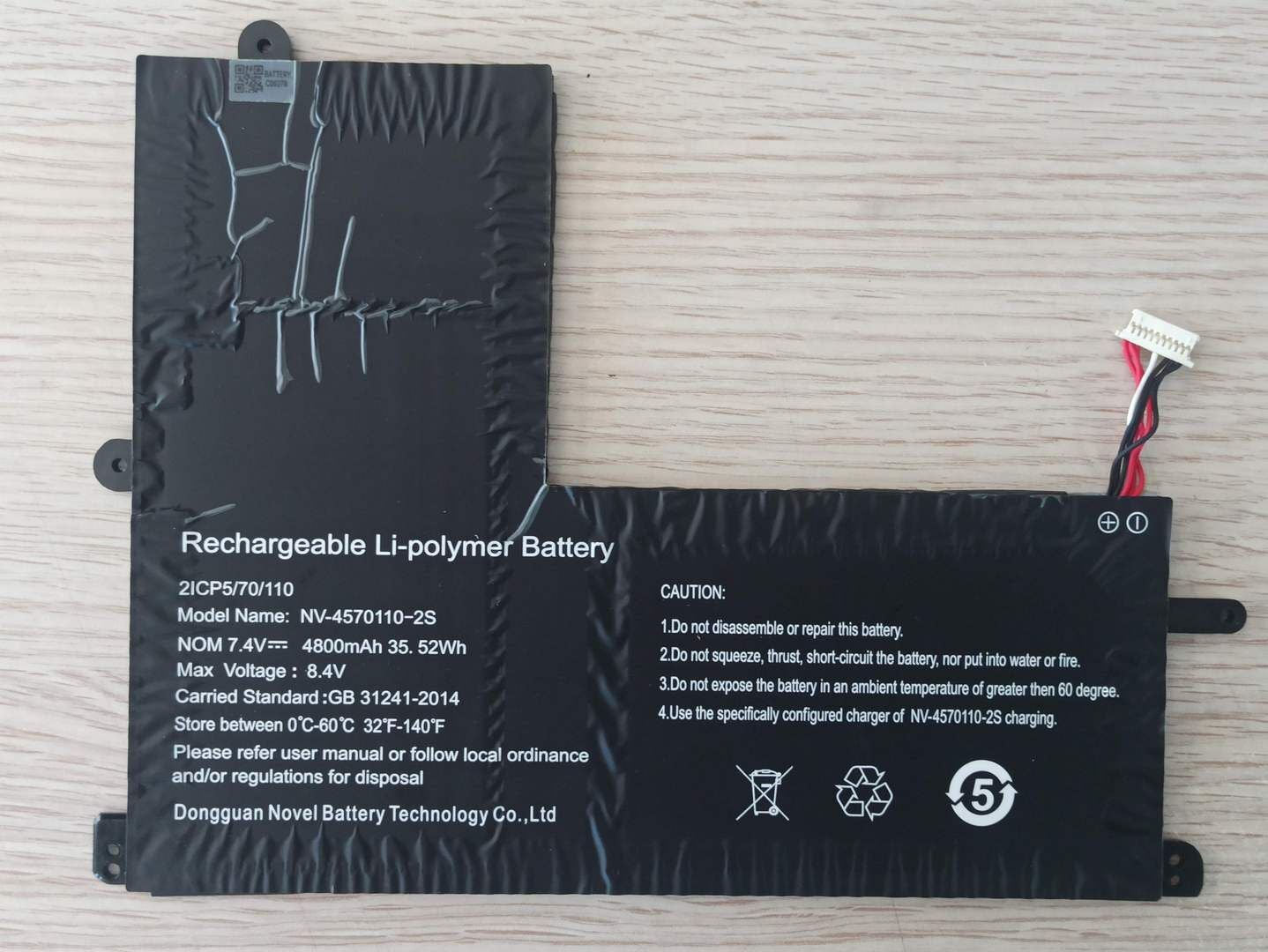 CASPER NIRVANA C350 Batarya NV-4570110-2S