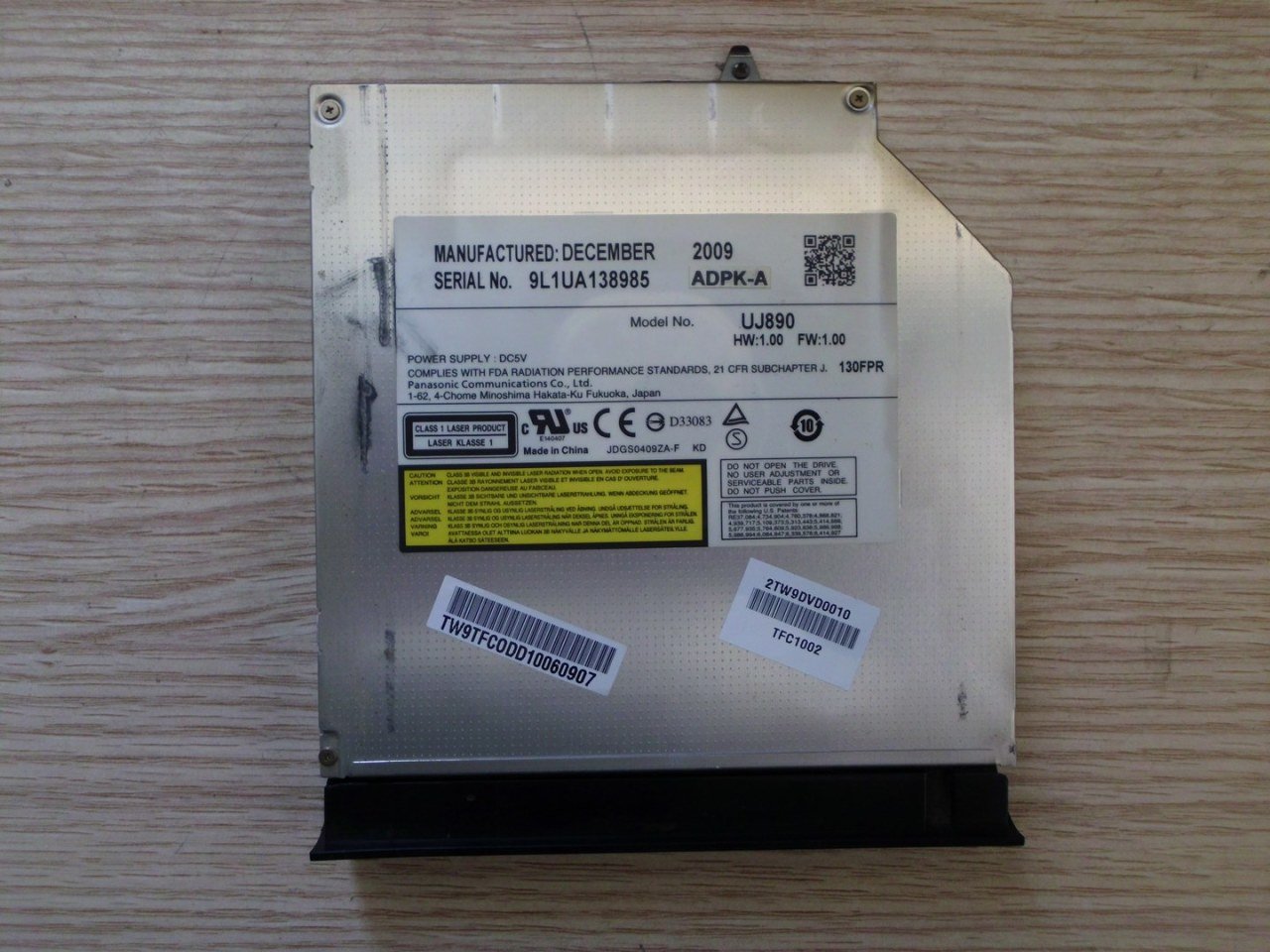 @ORIGINAL CASPER TW9 DVD WRITER AD-7580S