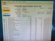 Arızalı Harddisk 250GB Toshiba MK2555GSX HDD2H24 V G002439-0A
