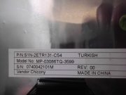 @ORIGINAL VR320X KLAVYE MP-03086TQ-3599