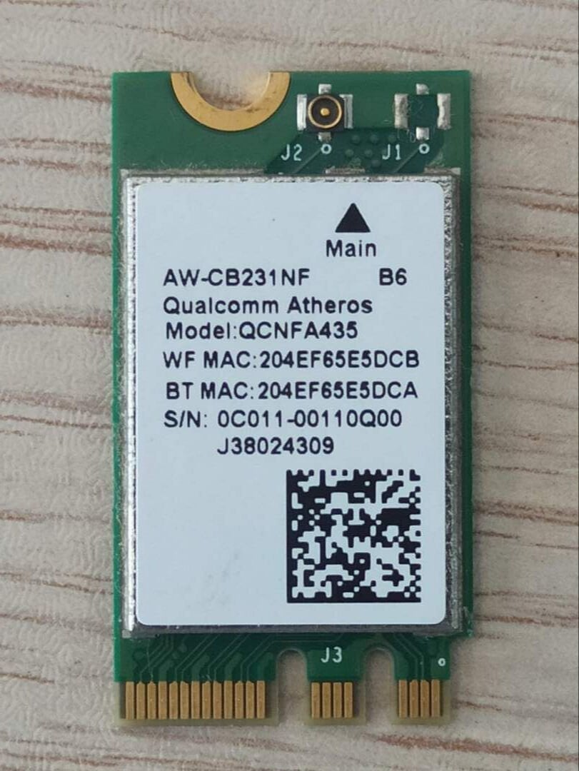 Asus X543M Ağ Kartı X543MA Ağ Kartı AW-CB231NF QCNFA435