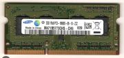 SAMSUNG 2 GB 1Rx8 PC3 10600S 9-10-ZZZ DDR3 NOTEBOOK RAM