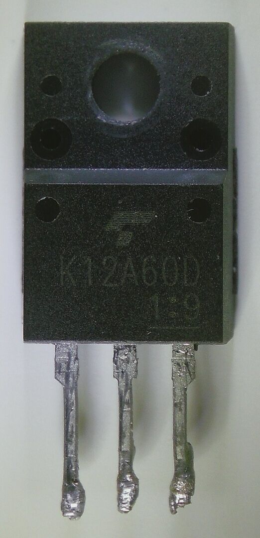 Toshiba K12A60D TK12A60D N-Kanal Mosfet TO-220F