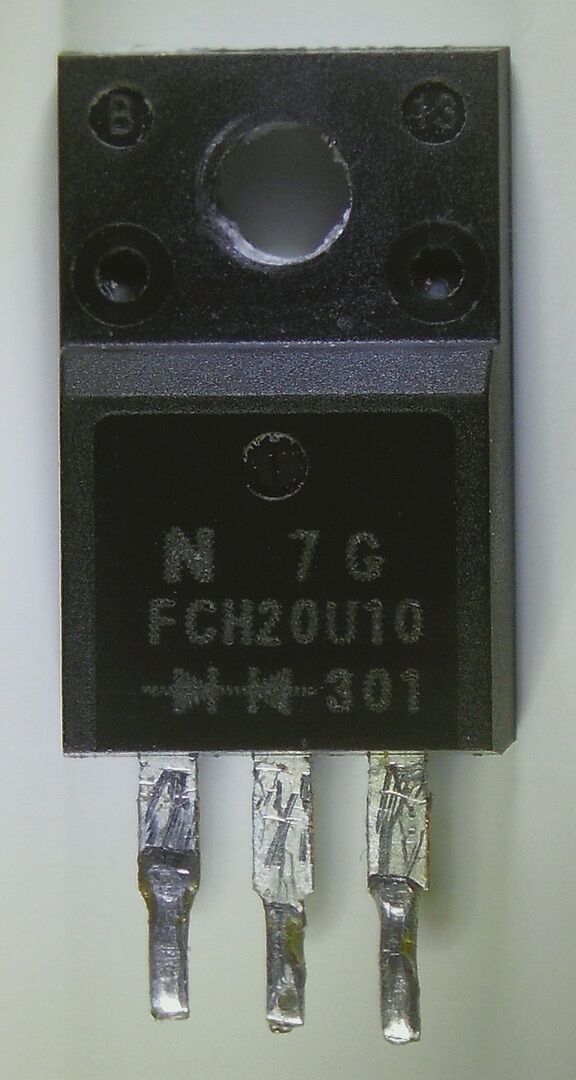 FCH20U10 Diyot 100V 20A TO-220F