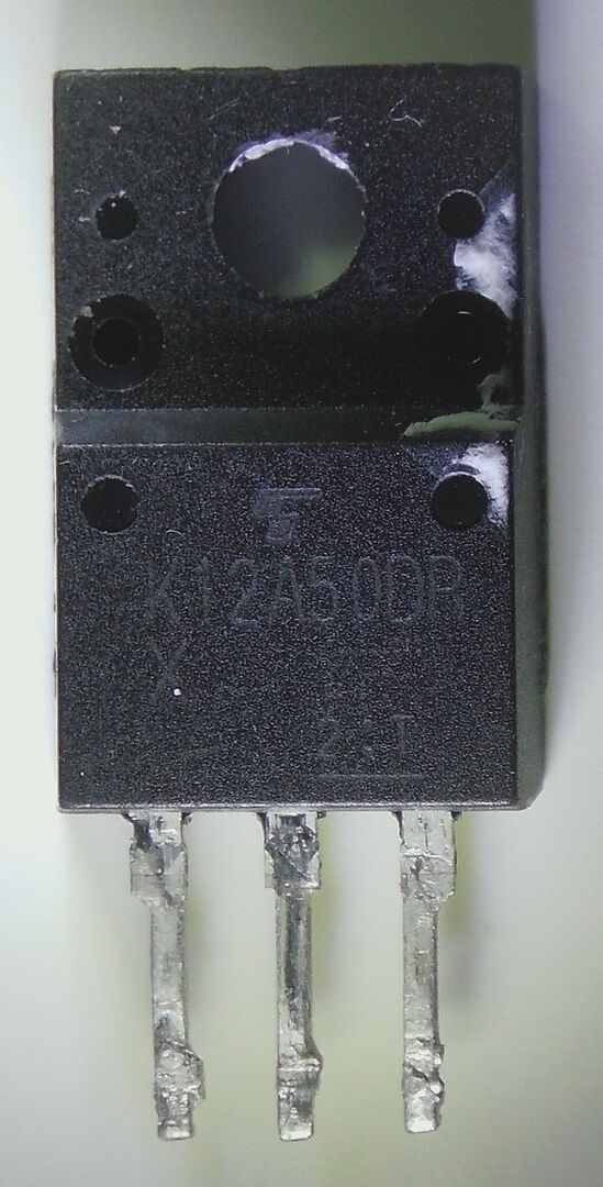 Toshiba K12A50D K12A50DR TK12A50D N-Kanal Mosfet TO-220FP
