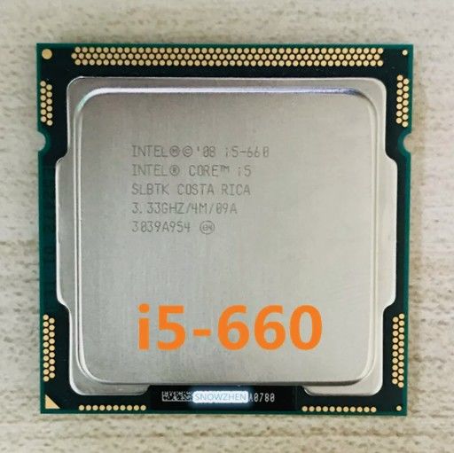 Intel® Core™ i5-660 SLBTK İşlemci 1156 4M Önbellek, 3,33 GHz