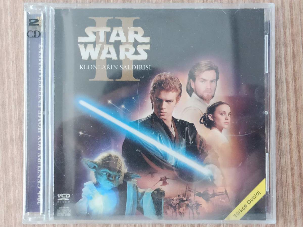 @ORIGINAL STAR WARS II * KLONLARIN SALDIRISI VCD