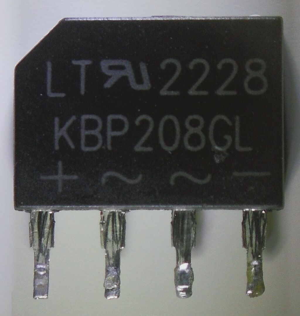 KBP208GL Köprü Diyot SIP-4