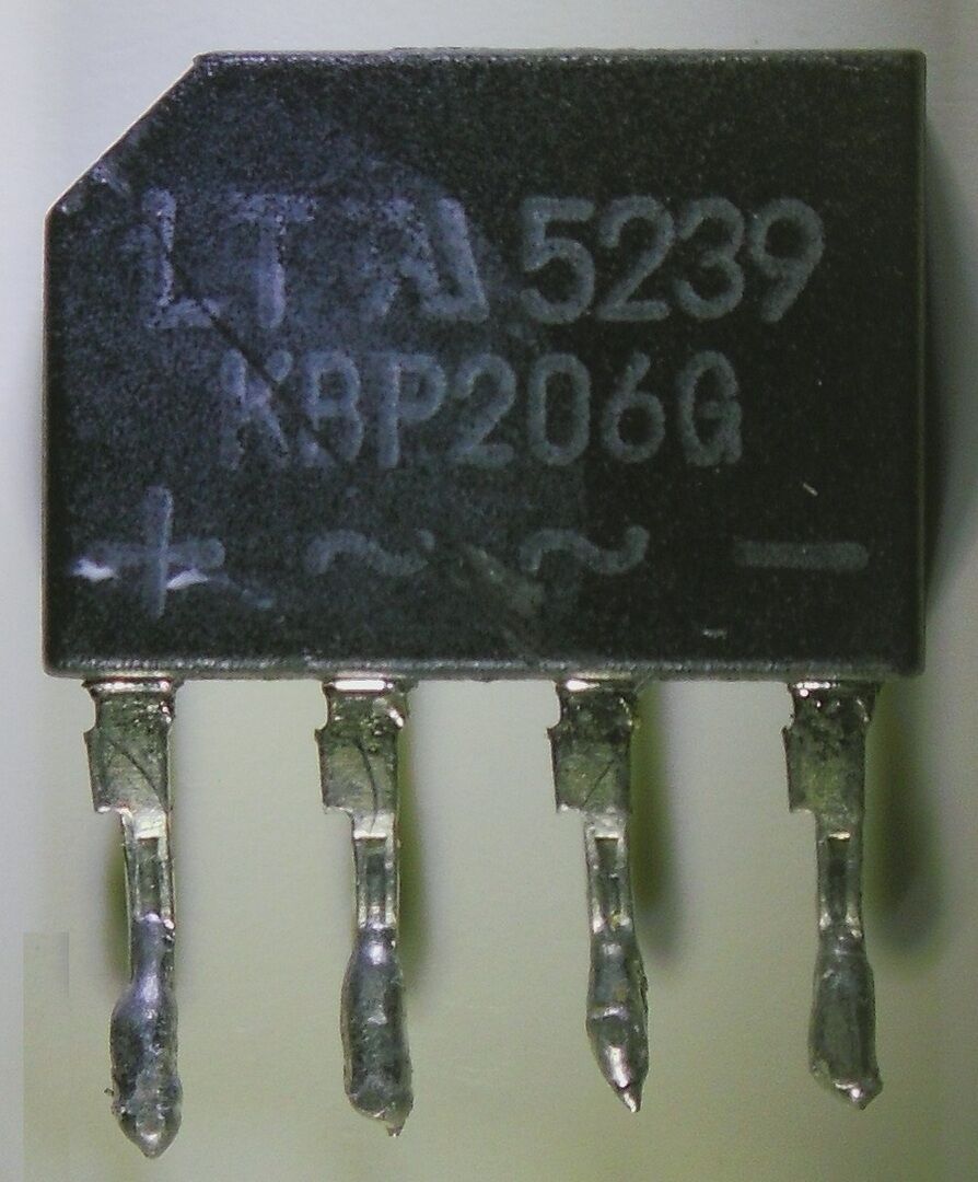 KBP206G Köprü Diyot SIP-4