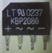 KBP208G Köprü Diyot SIP-4