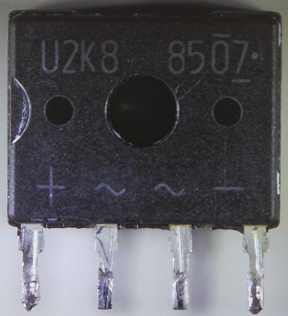U2K8 Köprü Diyot SIP-4