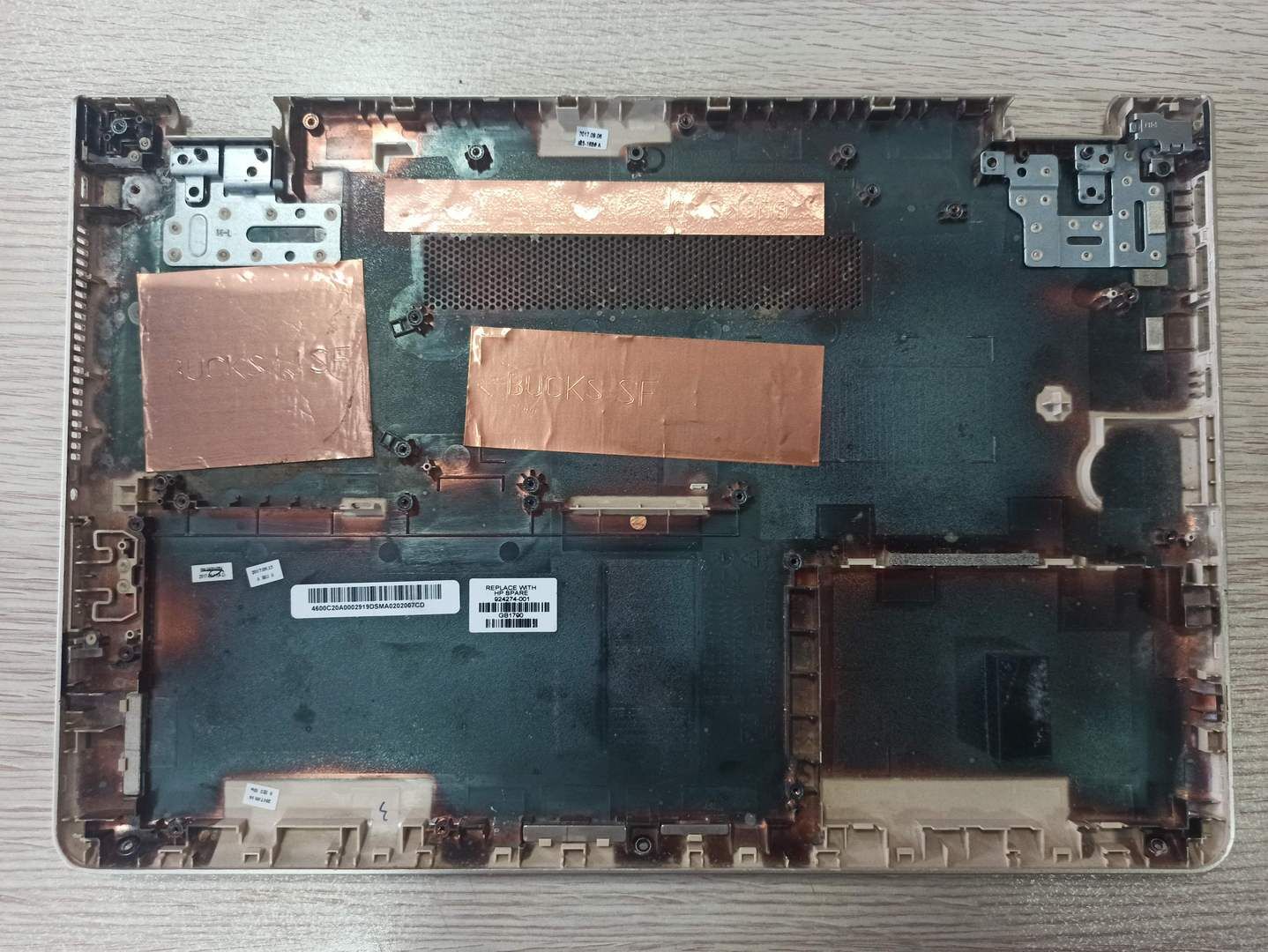 Hp x360 Convertible 14-ba101nt Alt Kasa 924274-001