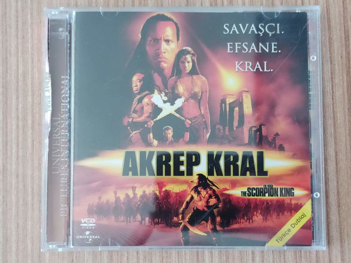 @ORIGINAL Akrep Kral / The Scorpion King VCD