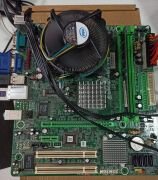 Biostar 945GC Micro 775 Soket 775 DDR2 Anakart Set