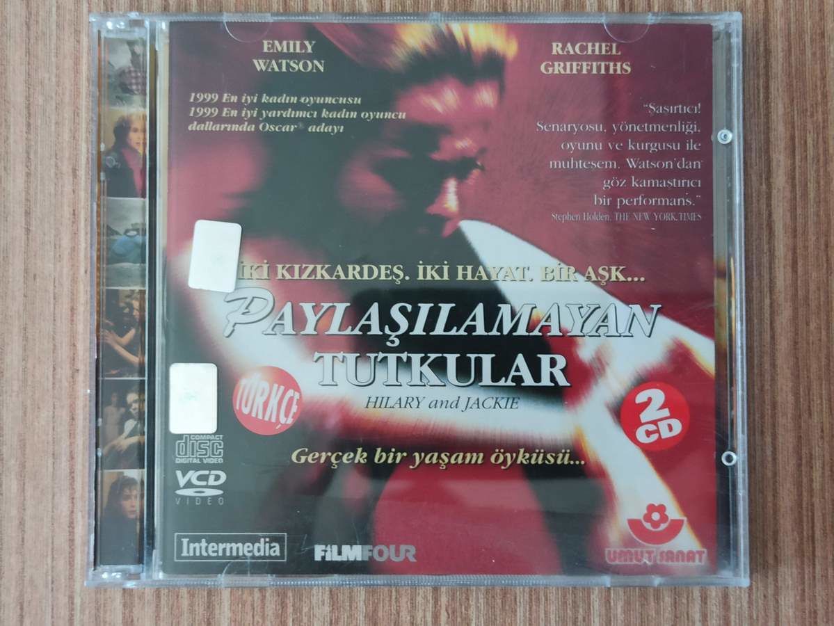 @ORIGINAL HILARY AND JACKIE * PAYLAŞILAMAYAN TUTKULAR  VCD