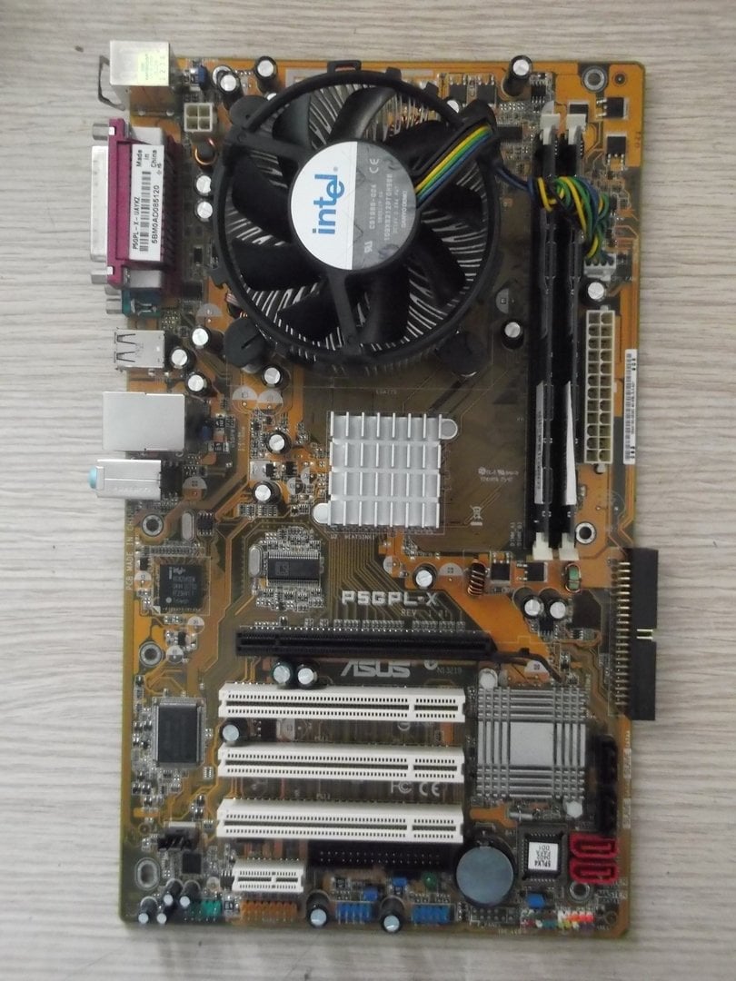 ASUS P5GPL-X ANAKART & P4 3.00 GHZ CPU & 512  2 1 GB DDR 400
