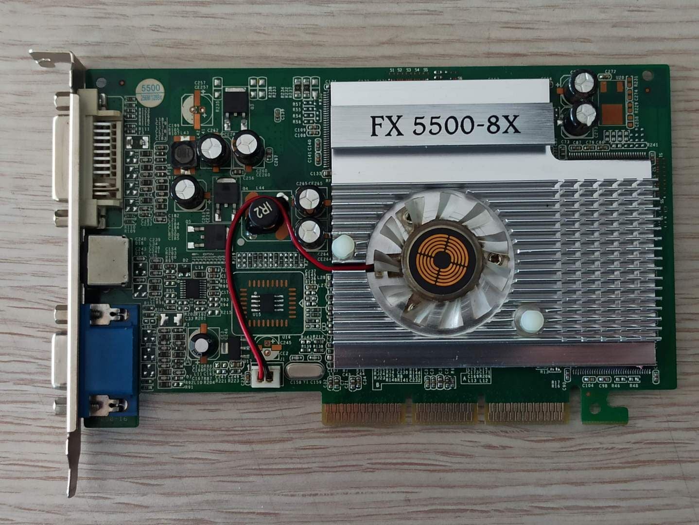 Axle Ax-55/256D1A8Cdt 256Mb FX5500 128 Bit AGP Ekran Kartı