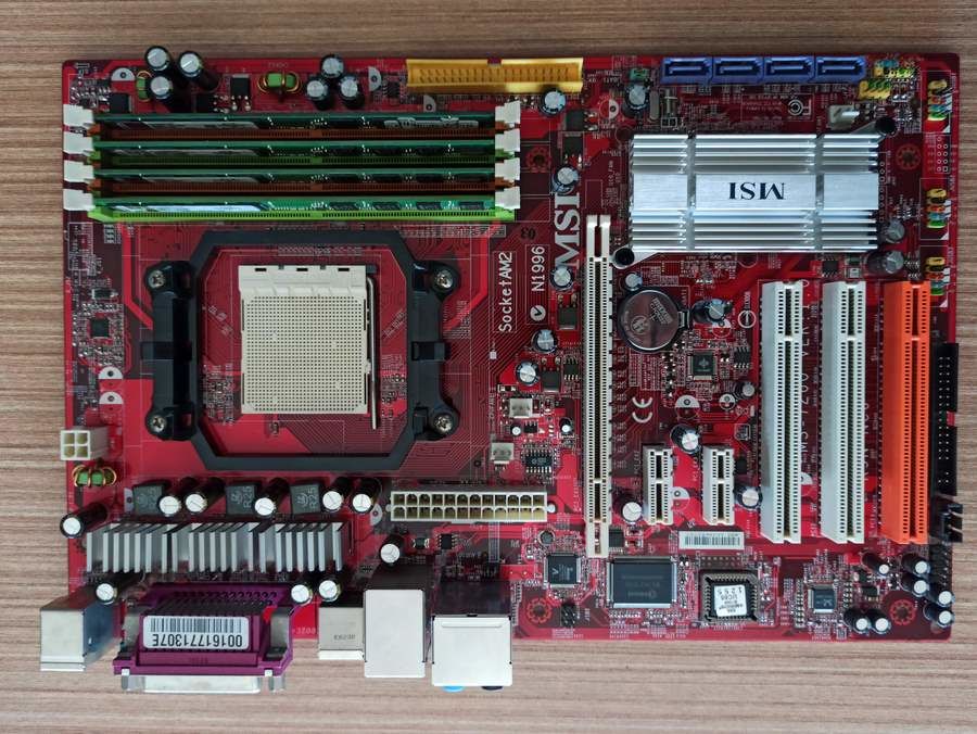 MSI K9N NEO MS-7260 VER 1.0 Socket AM2 ANAKART + 4 GB RAM