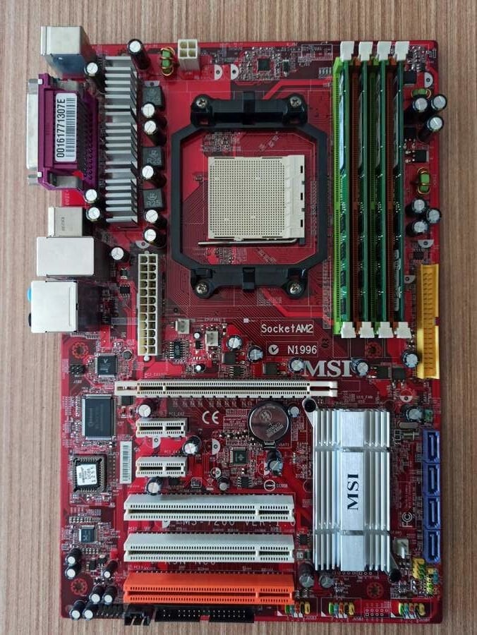 MSI K9N NEO MS-7260 VER 1.0 Socket AM2 ANAKART + 4 GB RAM