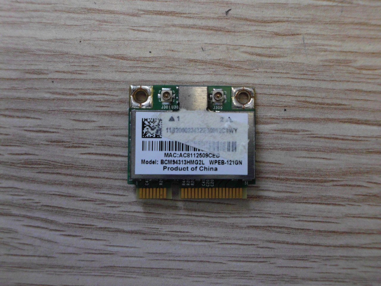 @ORIGINAL B560 WIRELESS AĞ KARTI BCM94313HMG2L WPEB-121GN
