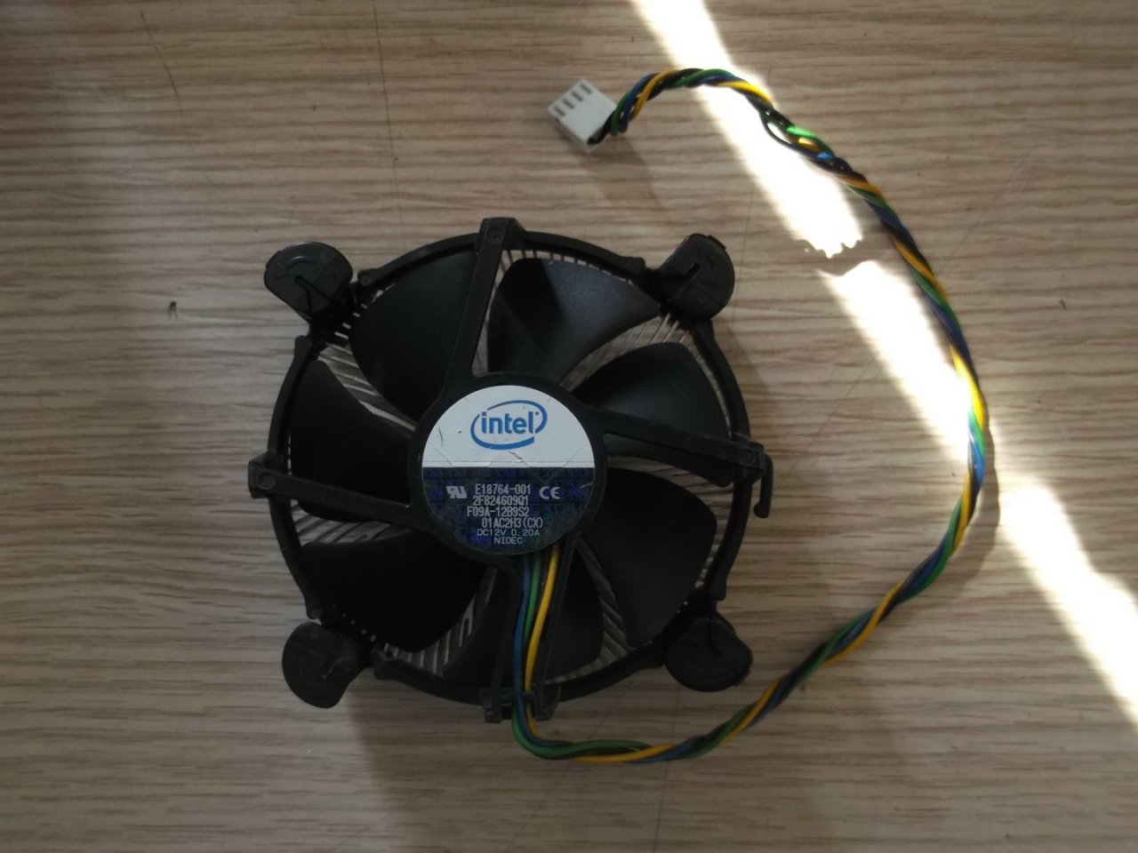 @ORIGINAL 775 PIN INTEL İNCE ALUMINYUM TABAN FAN 775 FAN