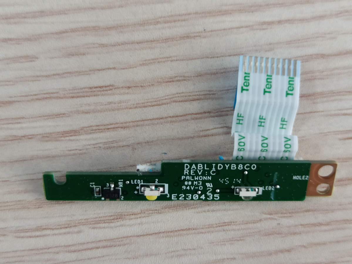 @ORIGINAL TOSHIBA S50-B LED BOARD DABLIDYB8C0 3NBLILB0010
