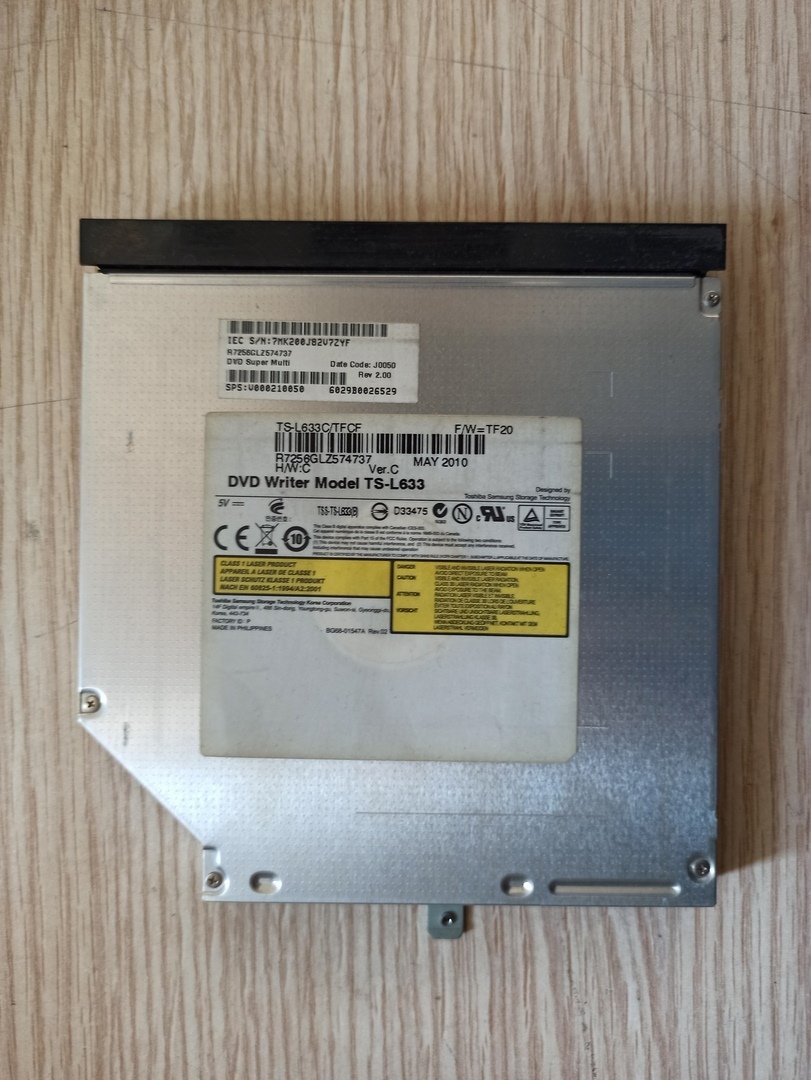@ORIGINAL TOSHIBA C650 DVD WRITER C655 DVD TS-L633C TS-L633