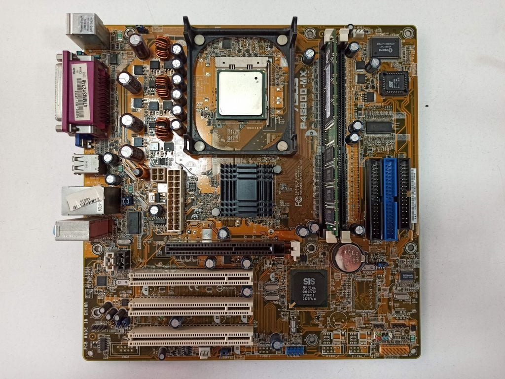 ASUS P4S800-MX Socket 478 SiS 661FX Intel ANAKART