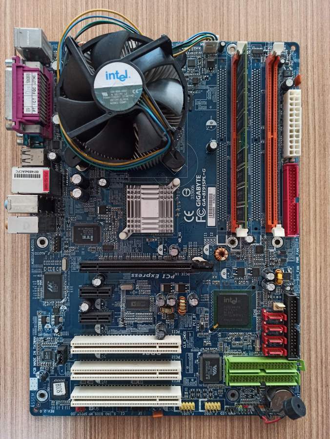 GIGABYTE GA-8I915PL-G ANAKART REV 2.0 DUAL COM PORT