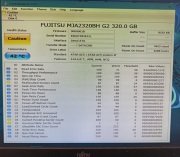 Arızalı HDD 320GB Fujitsu MJA2320BH G2 / 2205E / CA21350-B12X